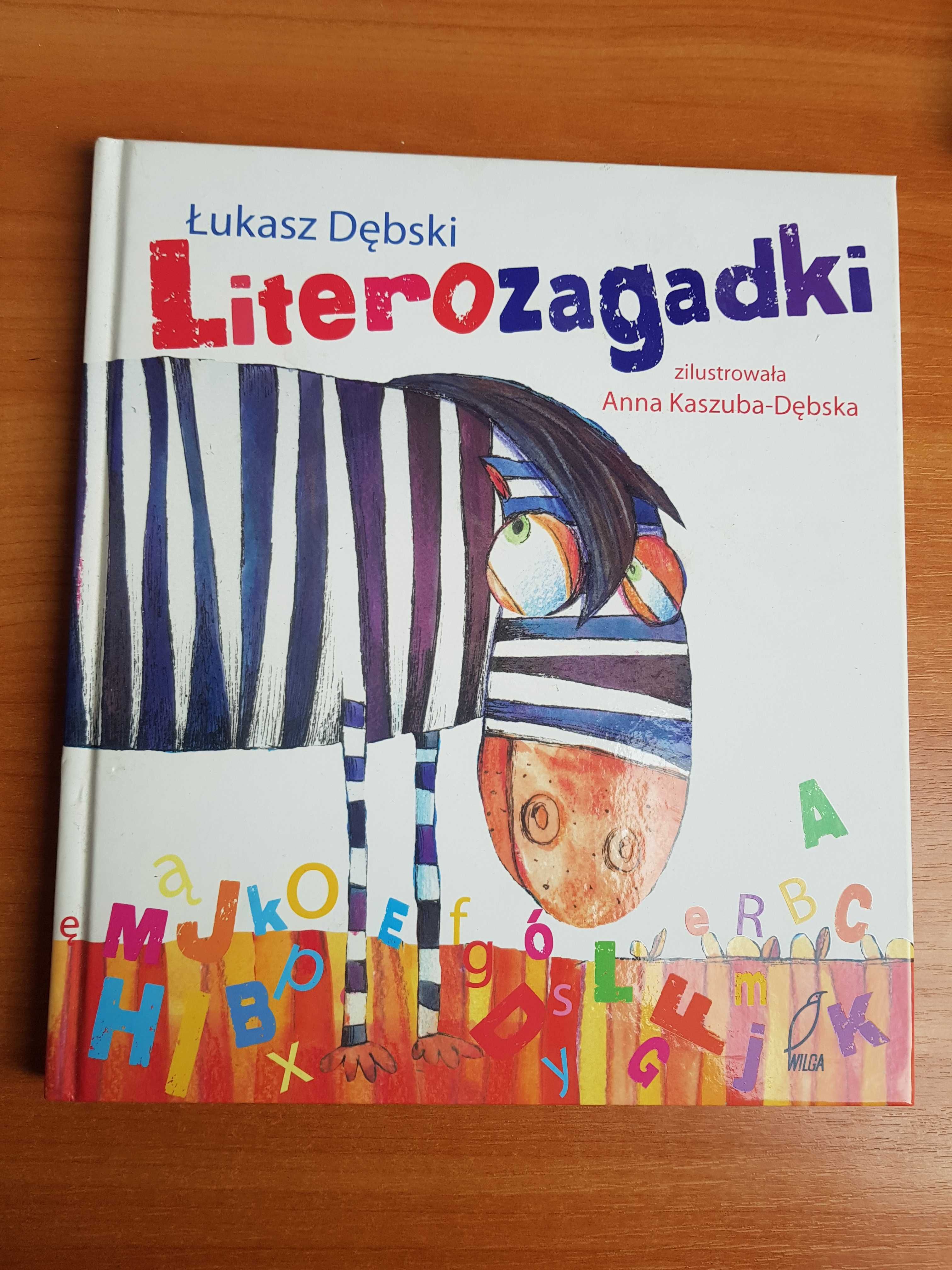 Literozagadki - książka pomagająca zapamiętać litery