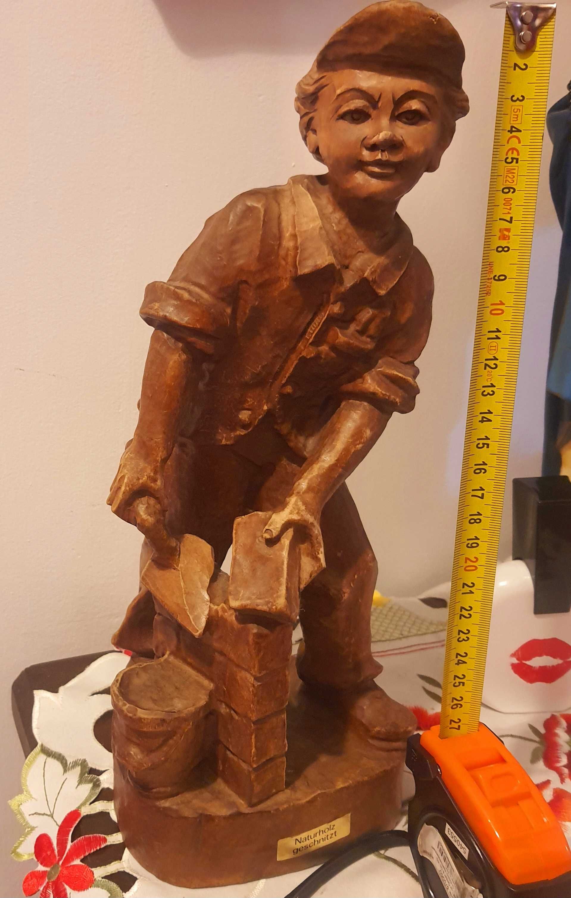 Rzeźba drewniana 27 cm