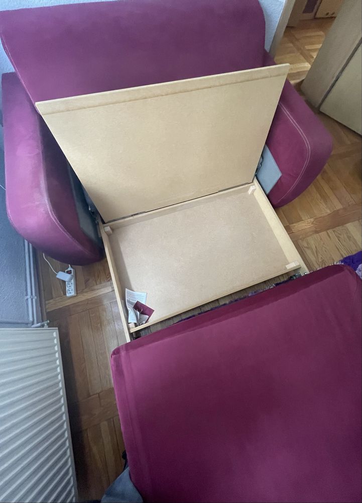 sofa z funkcją spania