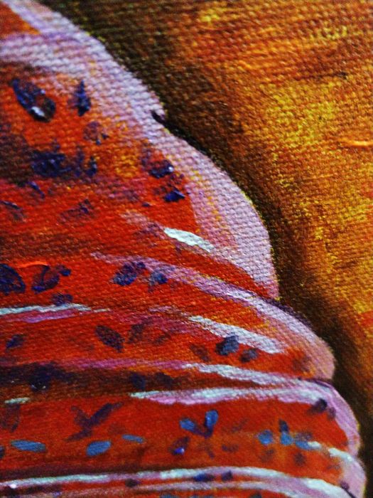 Tela pintura acrílico com ou sem moldura - tema erótico