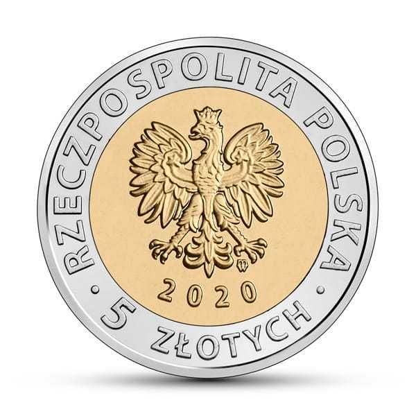 Moneta okolicznościowa 5 złotych Pałac Branickich w Białymstoku