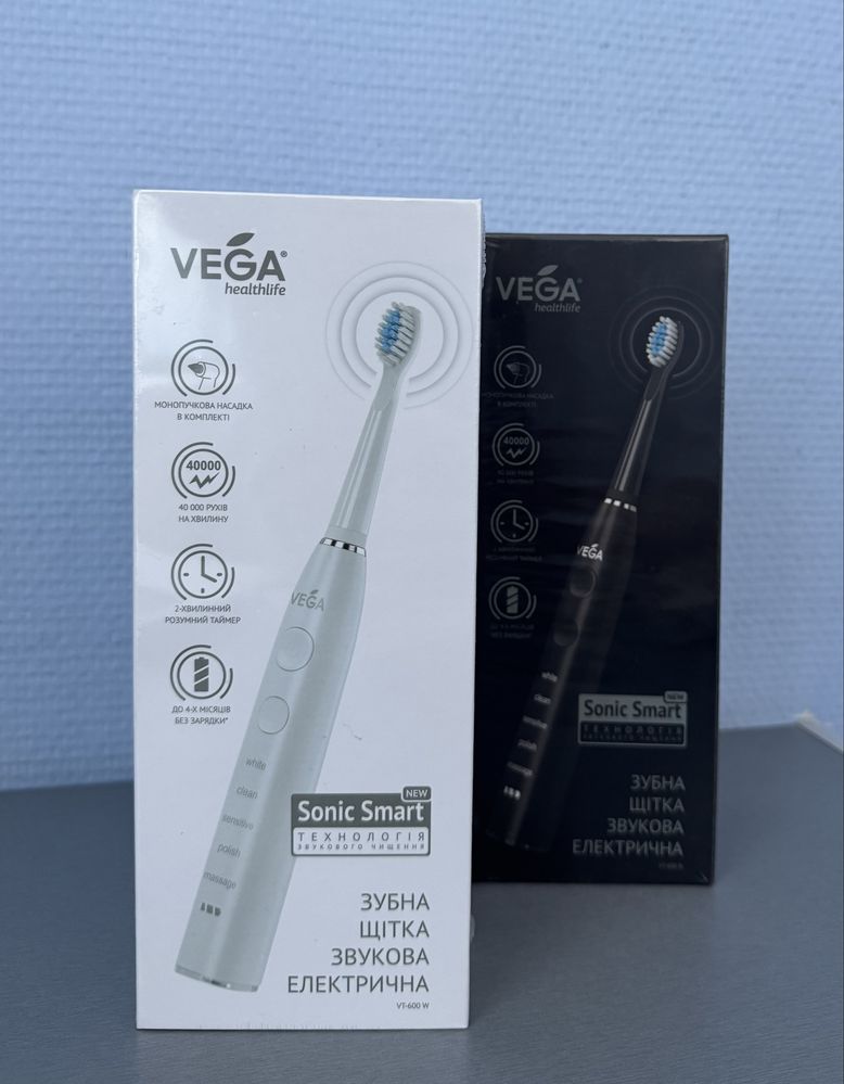 Електрична звукова щітка Vega
