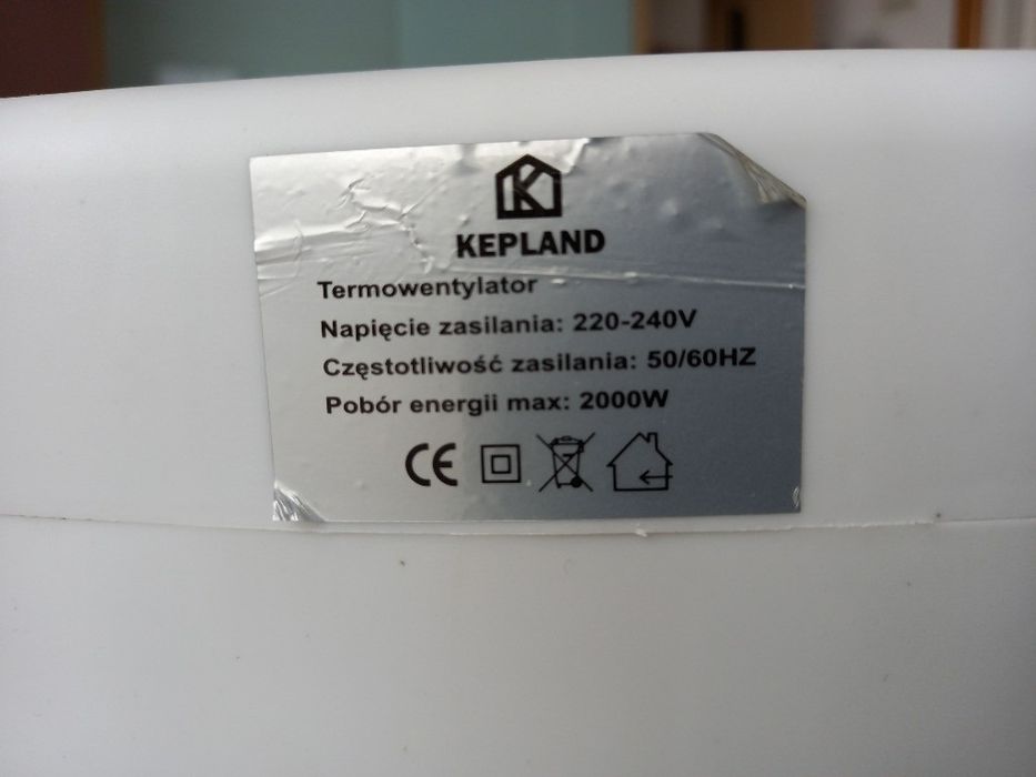 Termowentylator grzejnik elektryczny