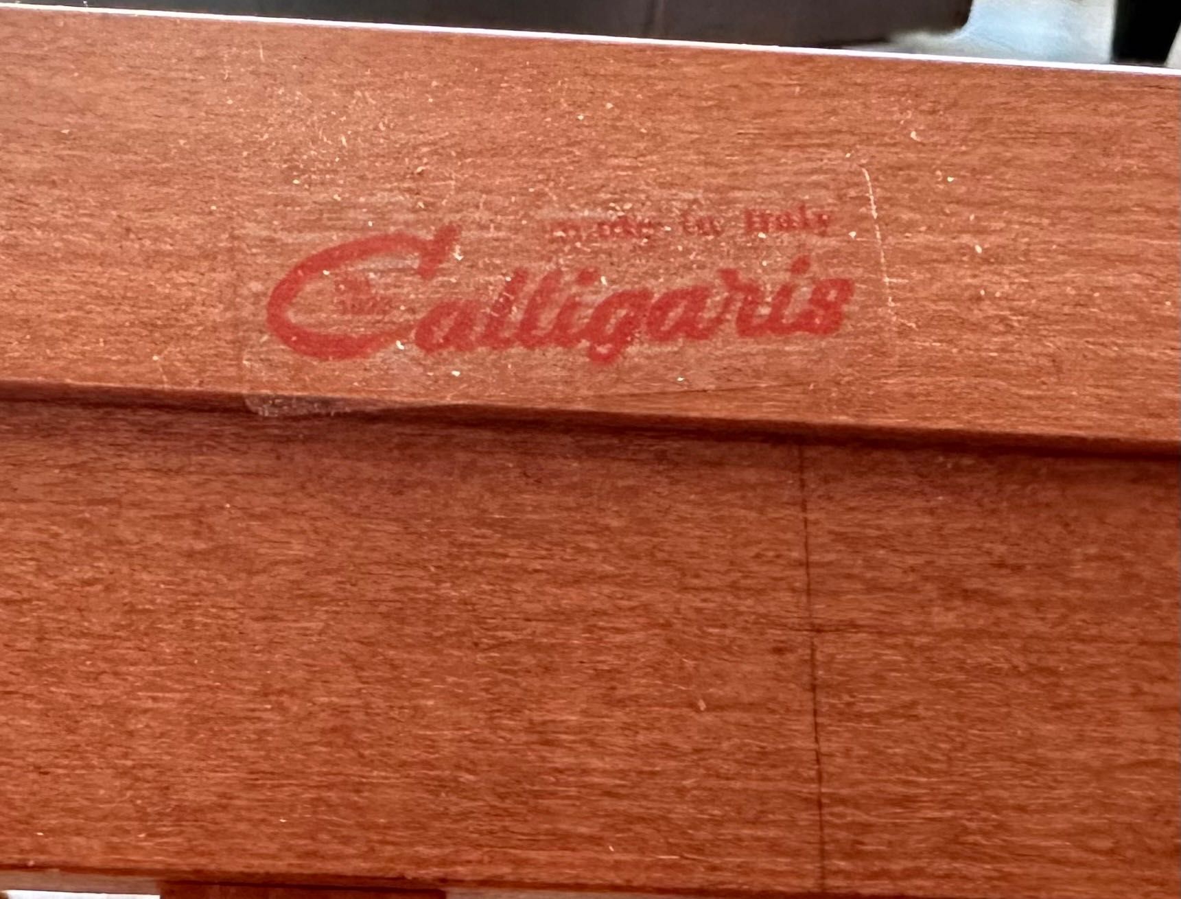 Dwa krzesła vintage włoskiej firmy Calligaris