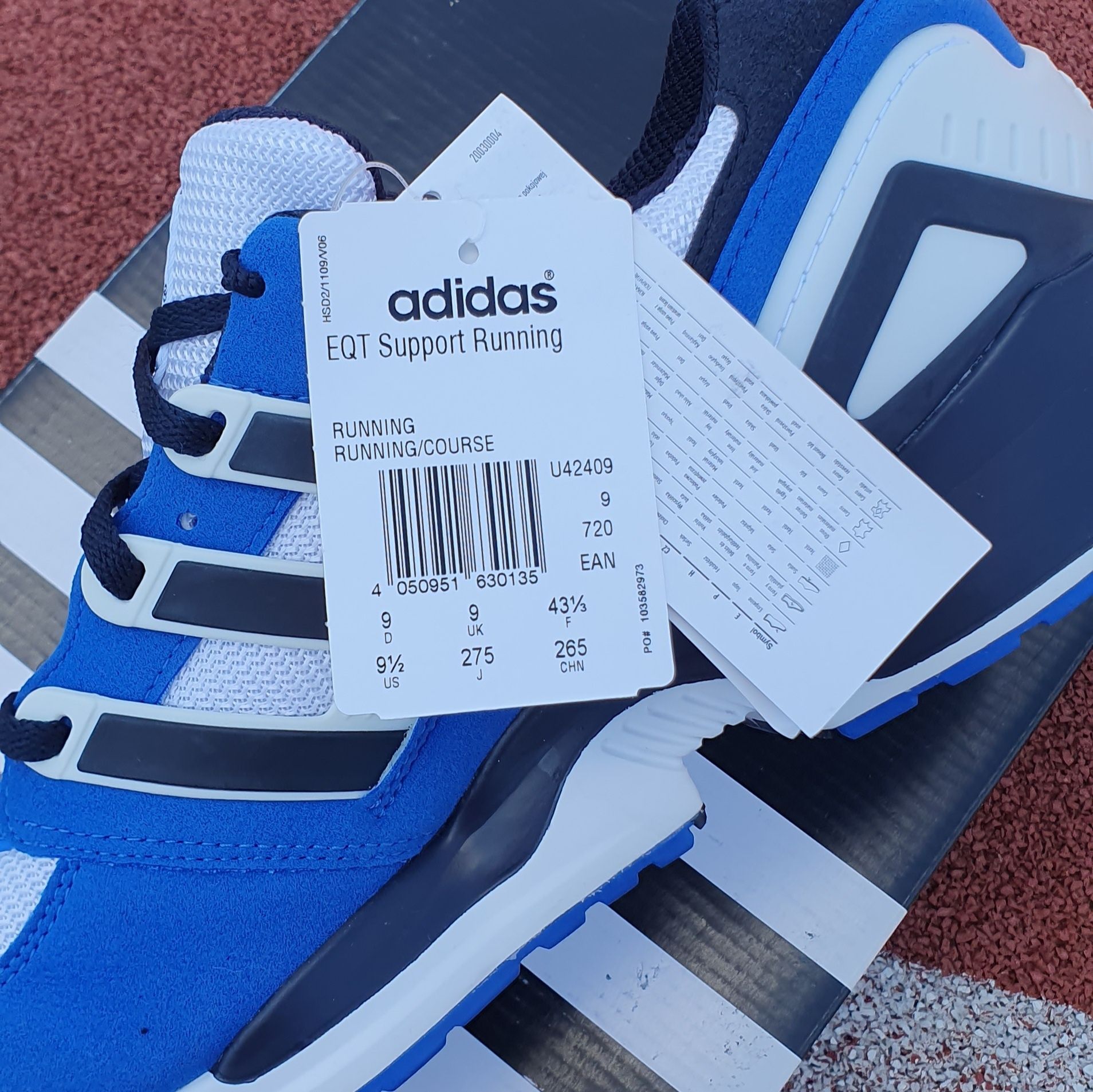 RARE - Adidas EQT Support Running Torsion 43⅓ z 2011r