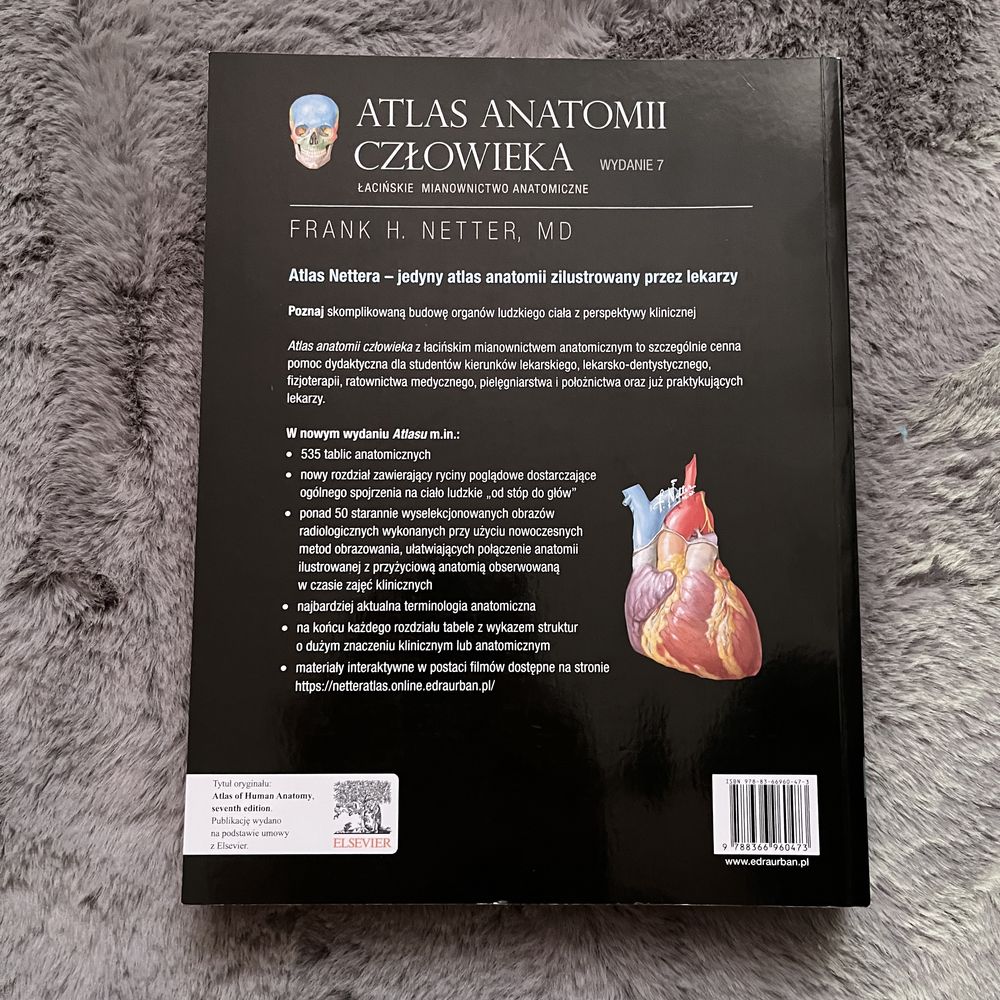 Atlas anatomii człowieka Nettera