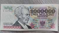 Banknot 2mln zł 1993r. Seria B niska