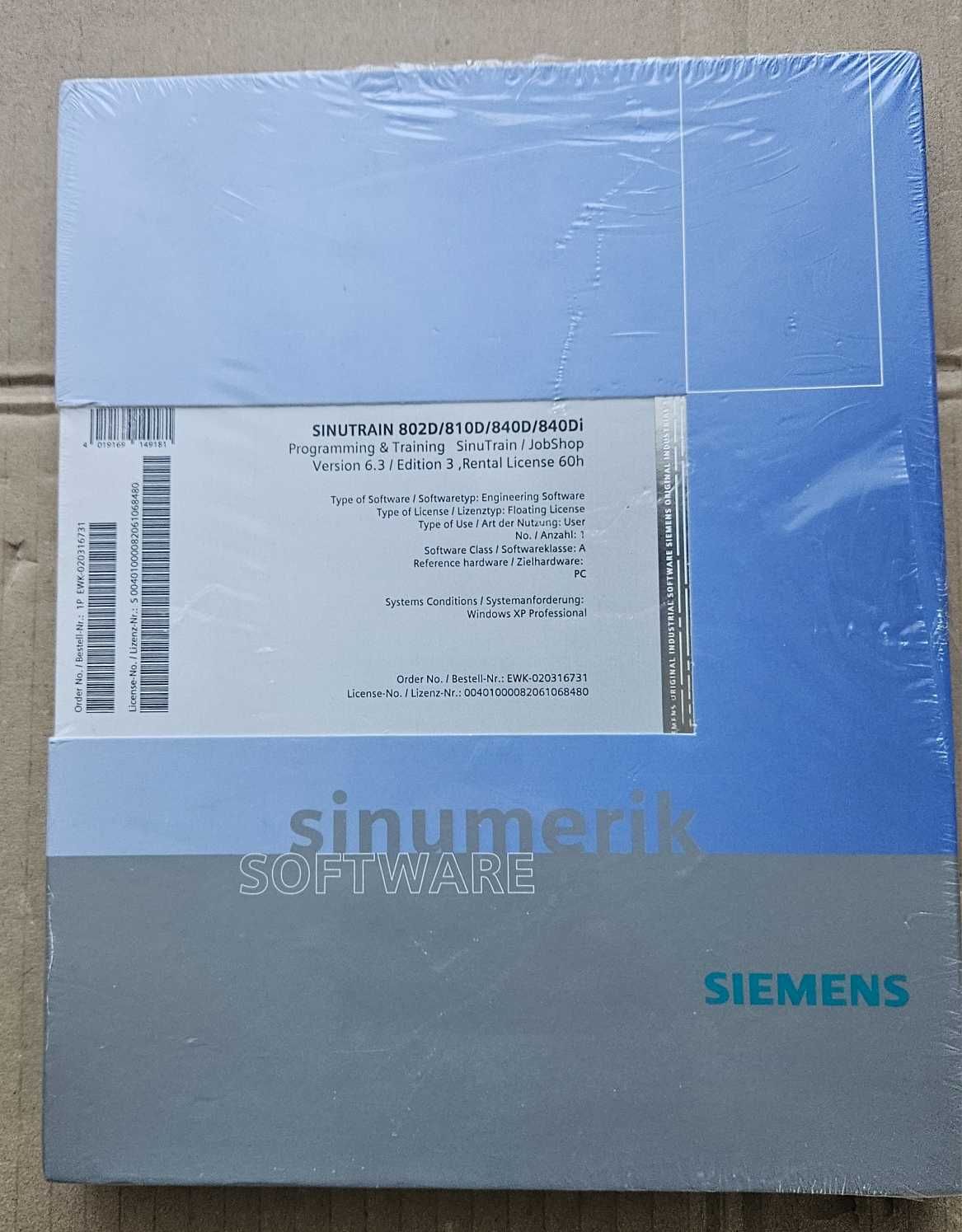Oprogramowanie Siemens Simatic Step 7 Professional V14 SP1.