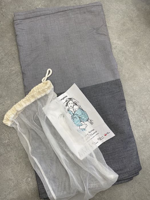 Chusta tkana Lennylamb M 4.6, splot skośno krzyżowy Howlit