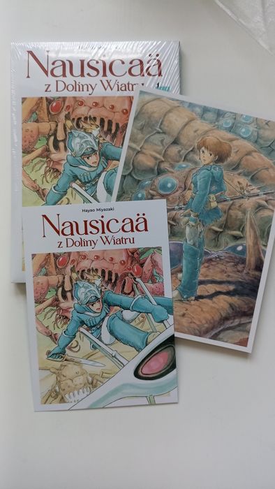Nausicaä z Doliny Wiatru 1 nowa manga + karta festiwalowa + dodatek
