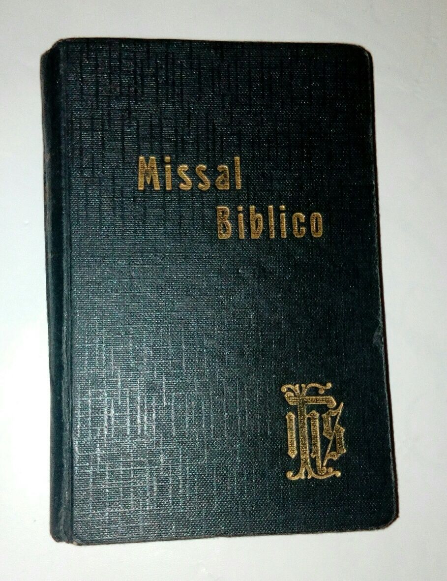 Antigo Missal Bíblico (1959) Difusora Bíblica Missionários Capuchinhos