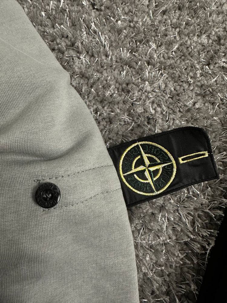 Stone island zip hoodie