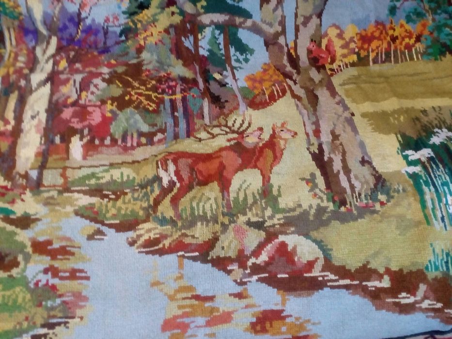 Ковры вышитые крестиком ручной работы