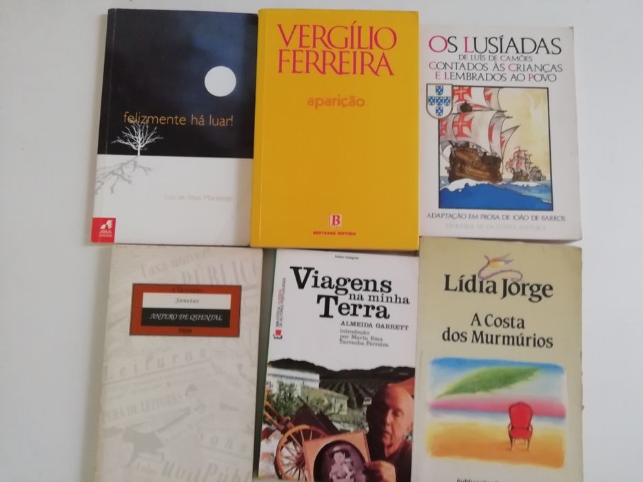 Vários livros de vários autores