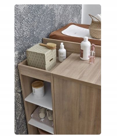 Regał Galipette GAQLM 38 cm x 90 cm x 33 cm dąb sonoma