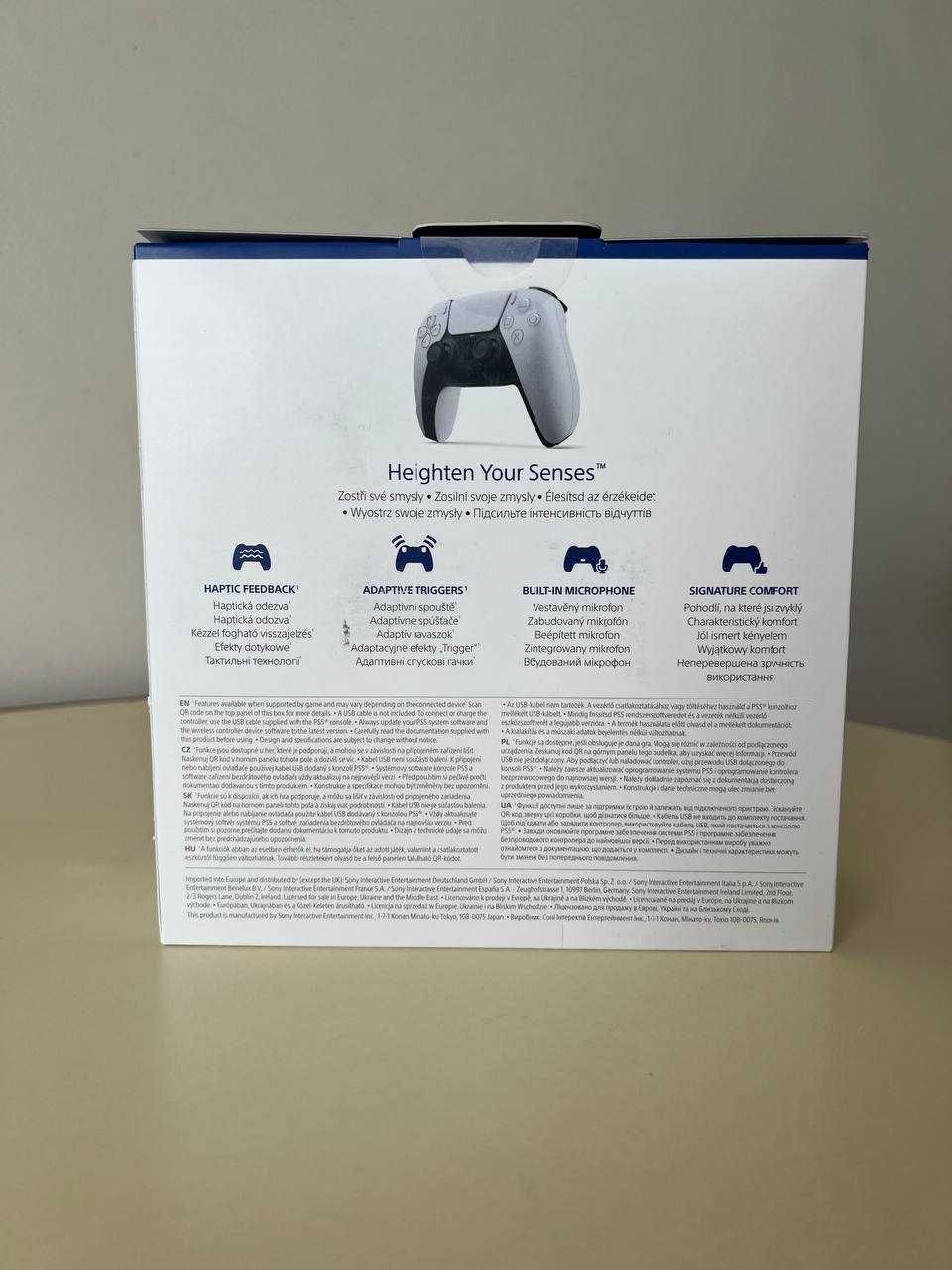 Новий офіційний геймпад DualSense BT (білий) для PlayStation 5