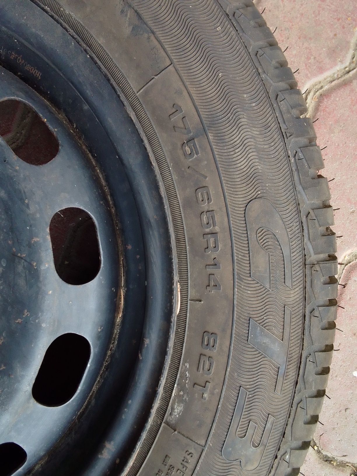 Koło zapasowe R14 Opona GOODYEAR 7.5mm