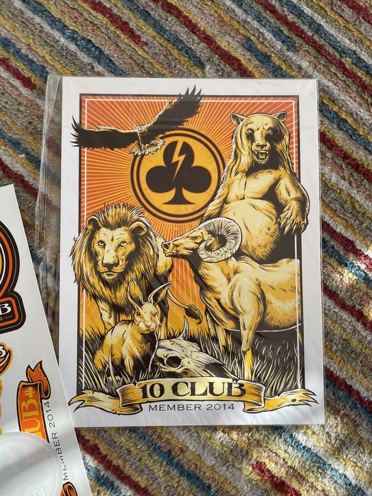 Pearl Jam - Ten Club - merchandise