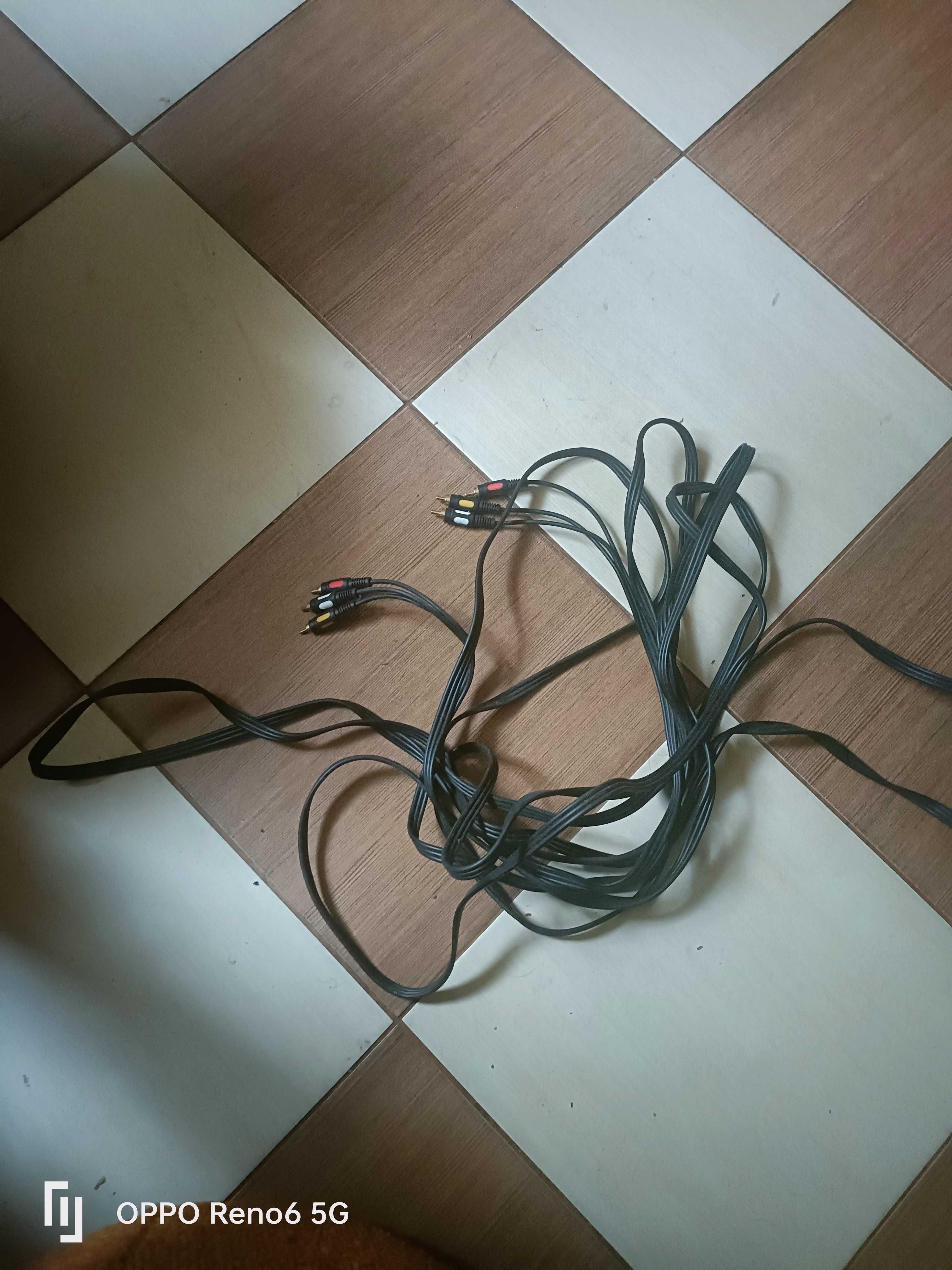 kabel 3xcinch rca 10m