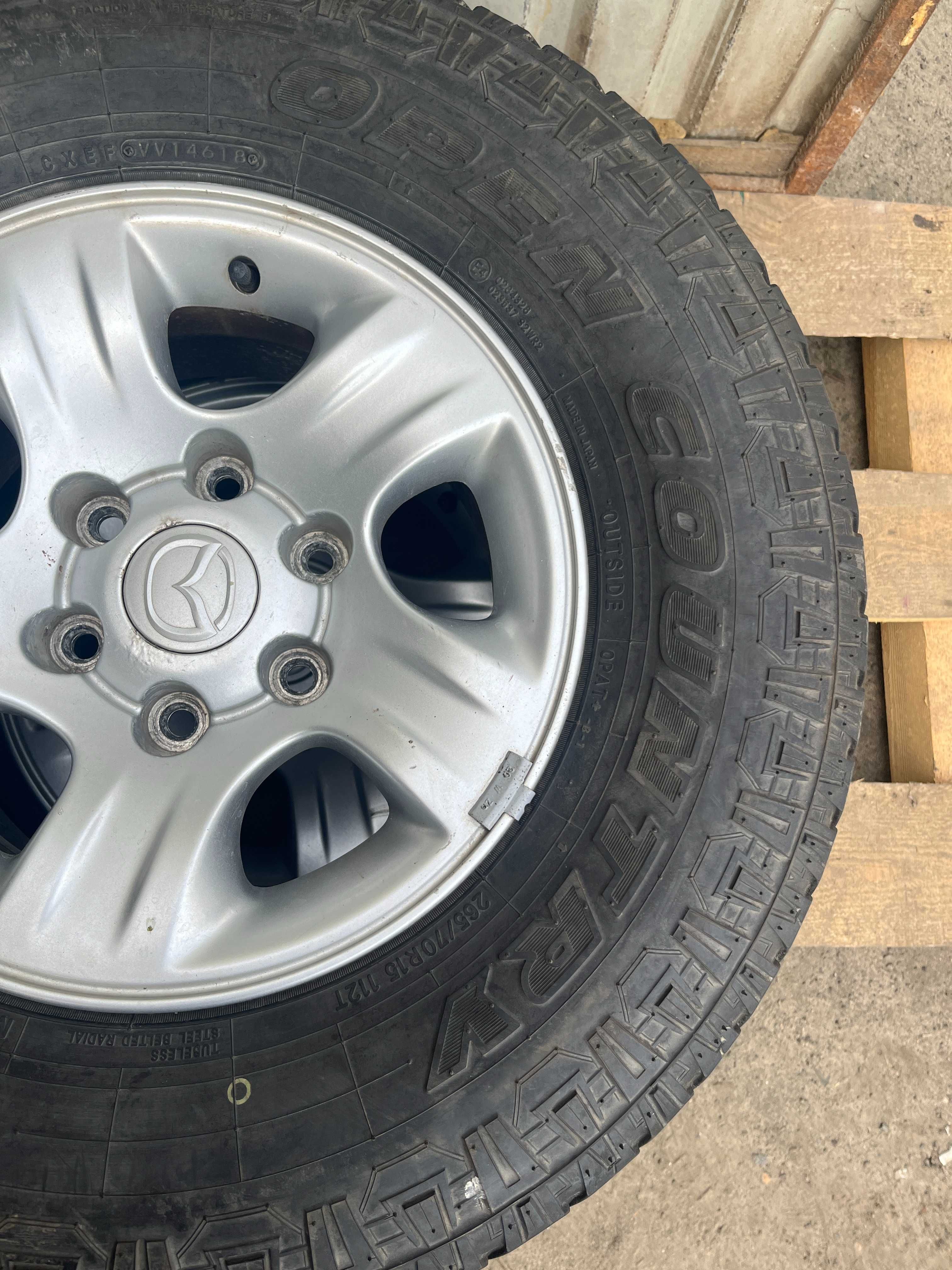 Титани диски колеса Mazda 139.7x6 R15 DIA92