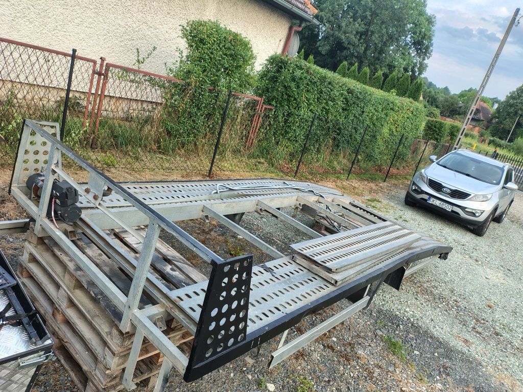 Najazd Platforma Autolaweta Master Movano