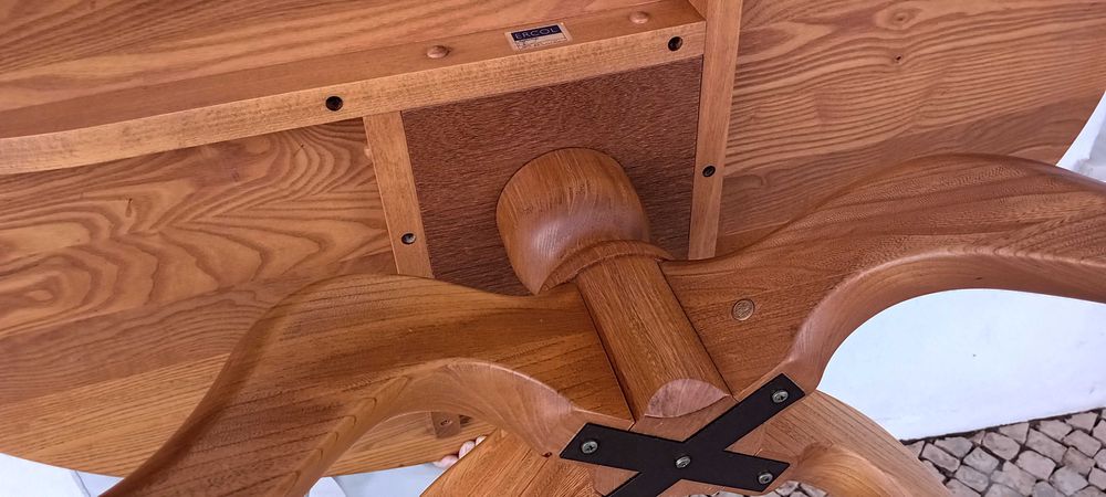 BAIXA de preço! Mesa de apoio em carvalho da marca inglesa ERCOL!