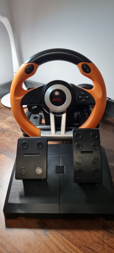 Ігровий руль - Speedlink Drift O.Z. Racing Wheel PC (SL-6695-BKOR-01)