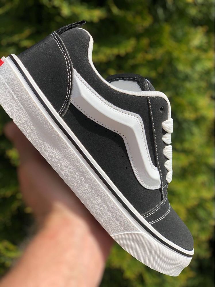 кросівки Vans Knu Skool Black кеди ванси