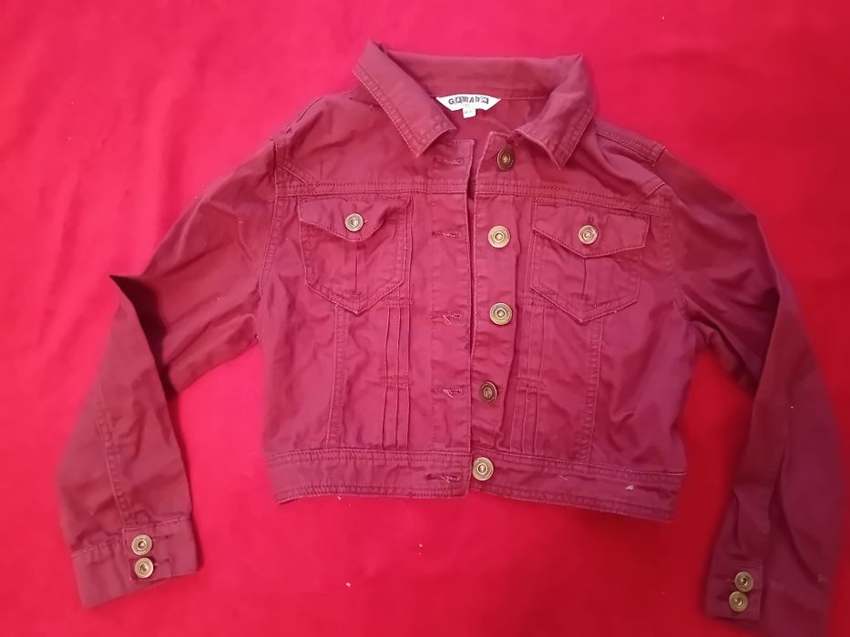 #New Look kurtka burgundowa S