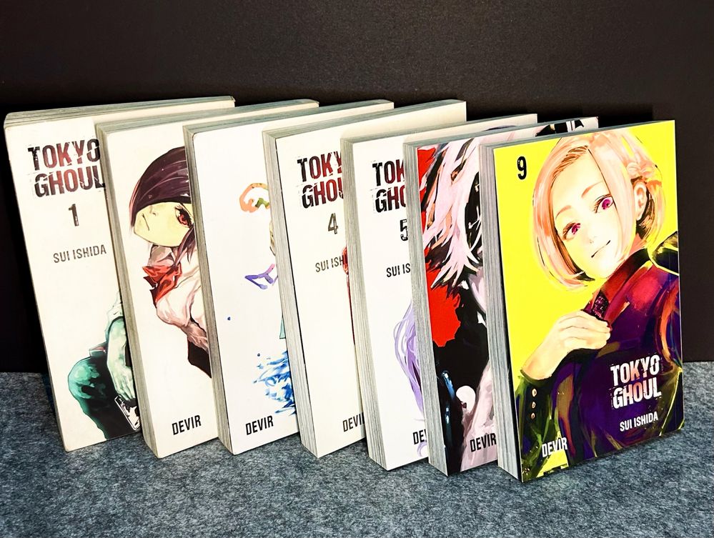 Tokyo Ghoul: Volumes 1, 2, 3, 4, 5, 7  (DEVIR) - portes incluídos