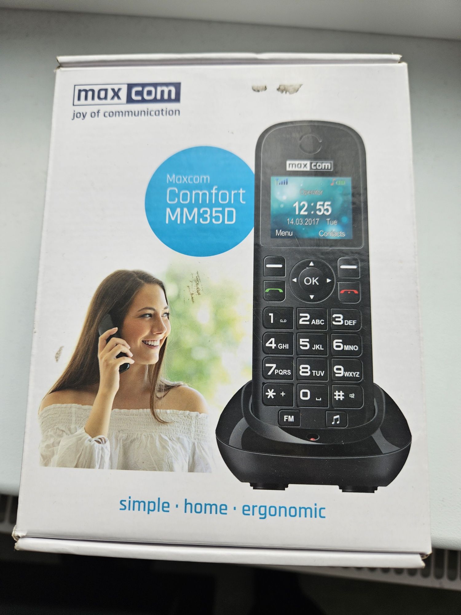 Telefon MaxCom MM35D