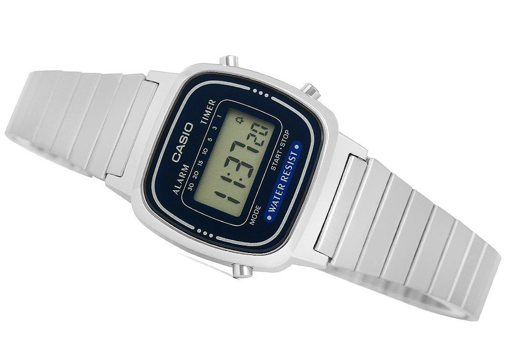 zegarek damski casio collection retro la670wa-2df