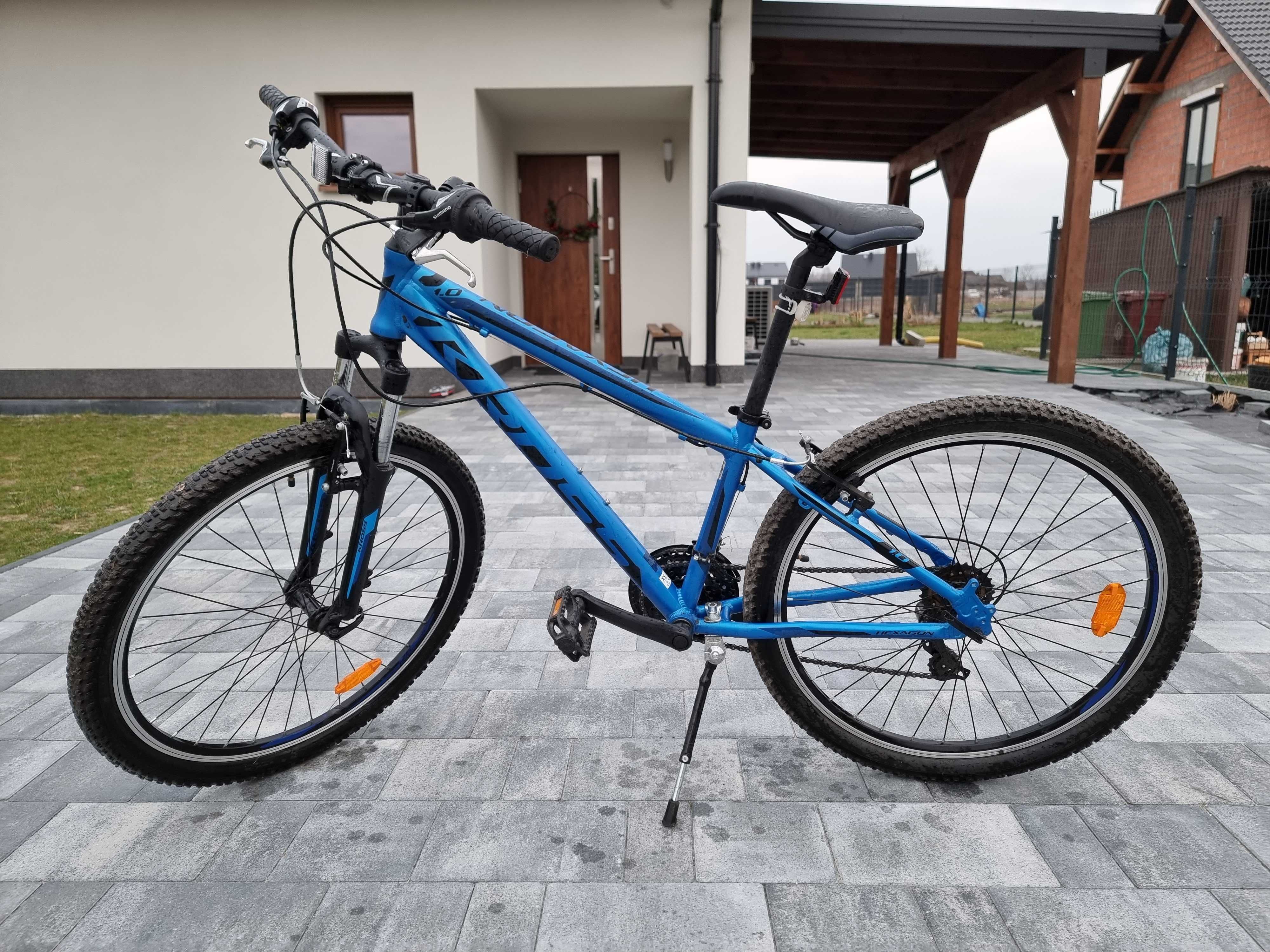 Rower KROSS Hexagon 1.0 26 MTB R14 - STAN IDEALNY JAK NOWY