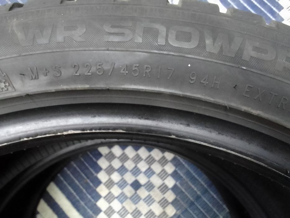 Cena za 2 Opony zimowe 225/45r17 NOKIAN
