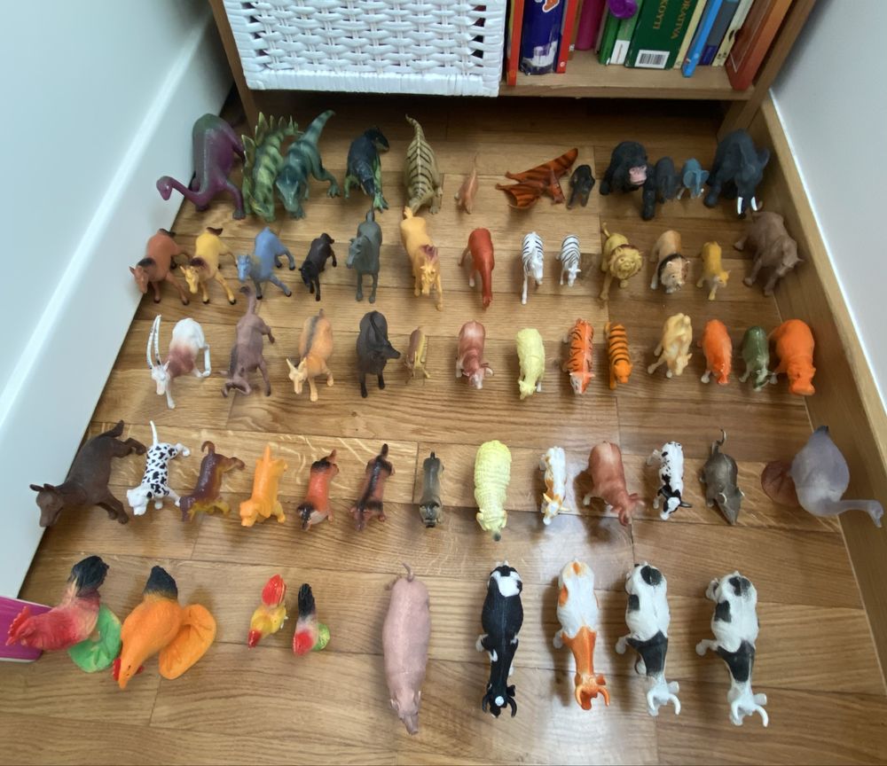 Bonecos 60 animais