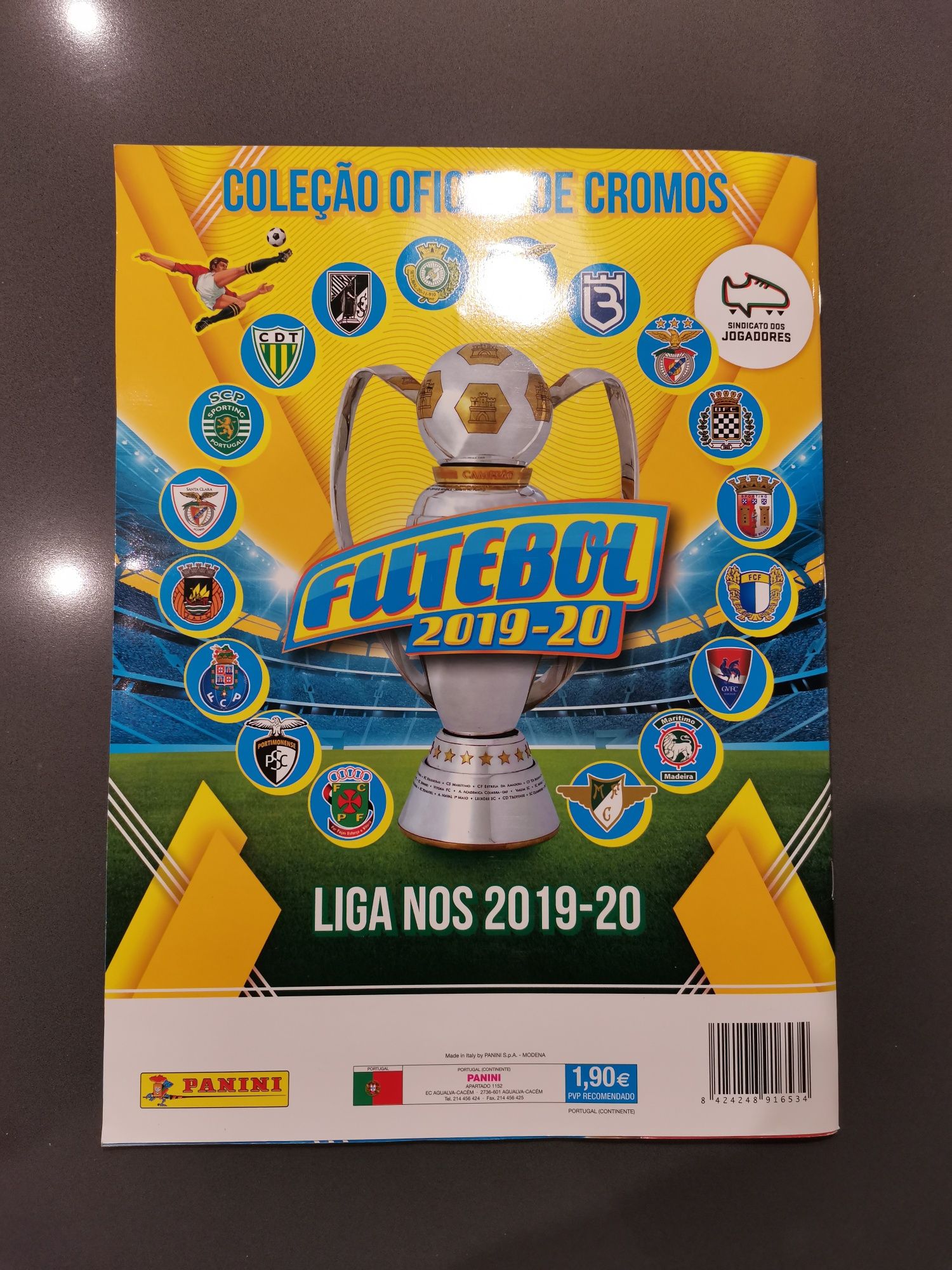 Caderneta Futebol 2019-20 (Panini)