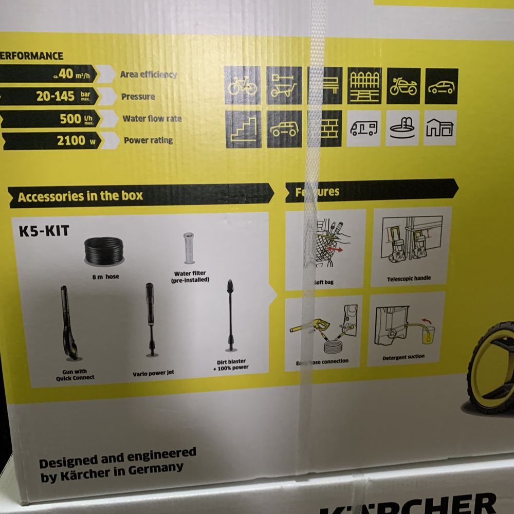 Мойка с Германии karcher k5 basic мийка високого тиску bazik