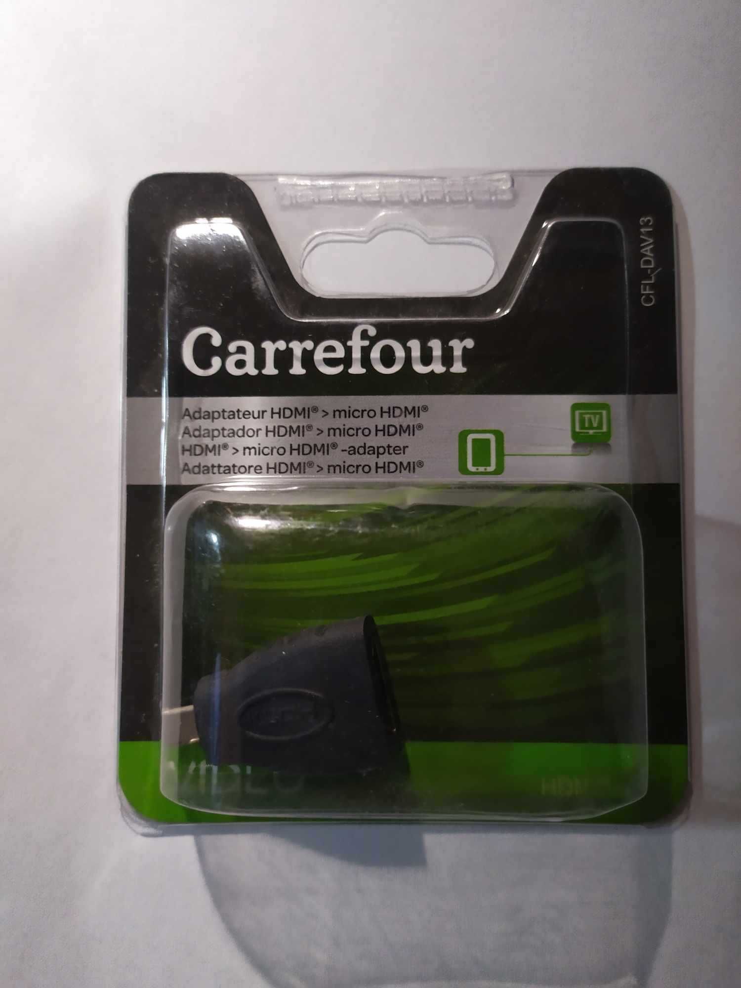 Adapter  HDMI (gniazdo) - micro HDMI (wtyk)