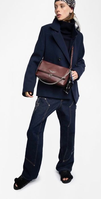 Сумка бордовая Zadig & Voltaire