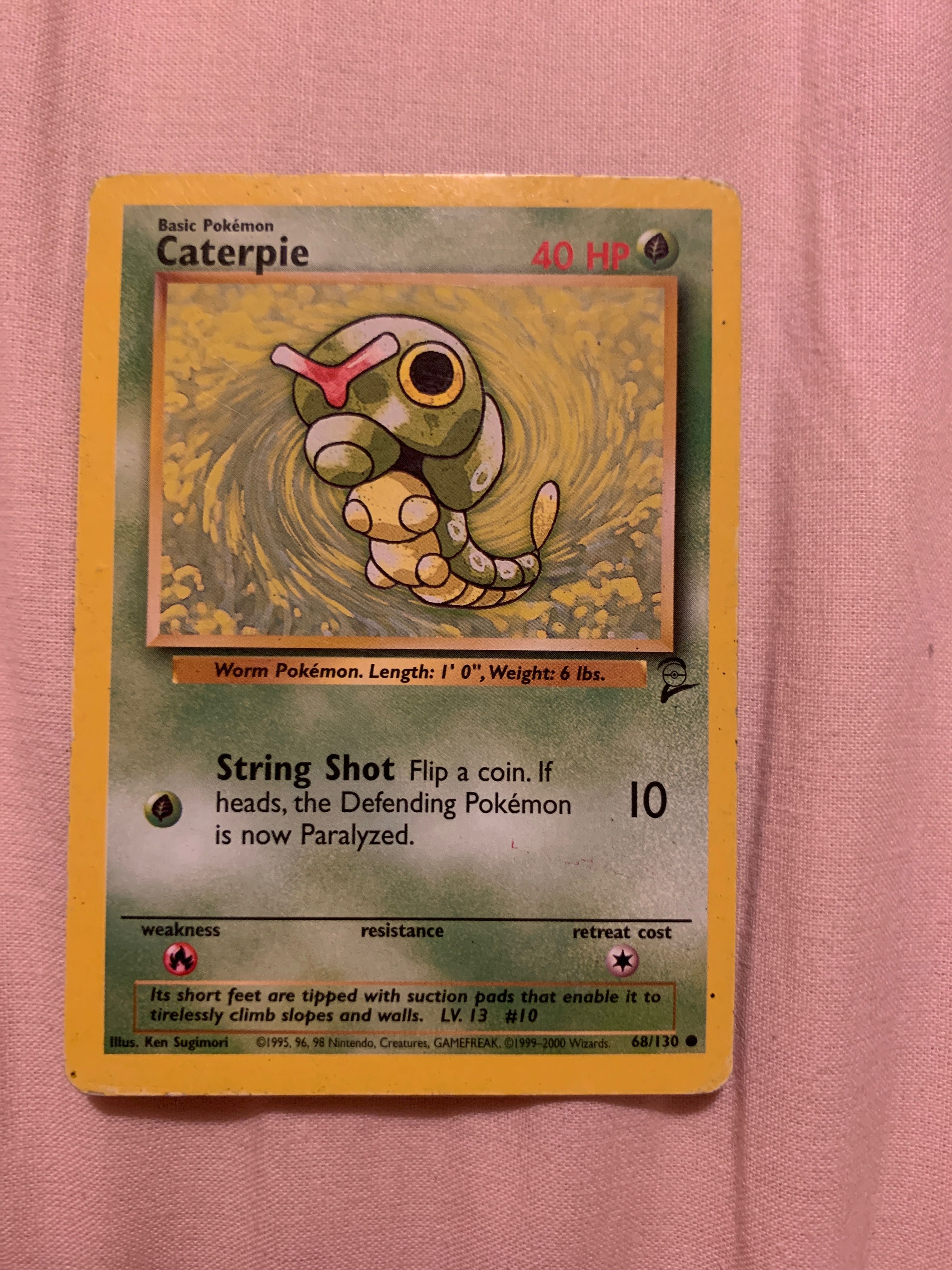 Caterpie karta Pokémon