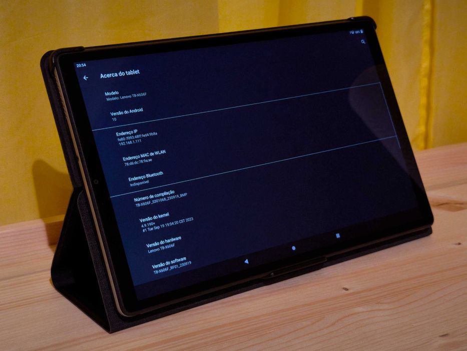 Tablet Lenovo Tab M10 FHD Plus + capa + protector de ecrã