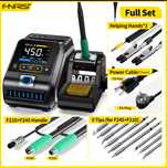 Паяльная станция FNIRSI DWS-200 + F245 + F210 full set. Новая