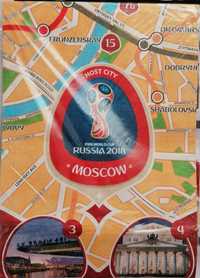 Mapa Moscovo Mundial futebol