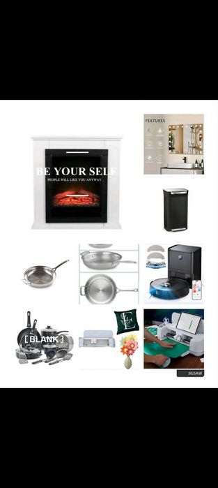 Paleta artykułów gospodarstwa domowego, oświetlenia i innych AMAZON