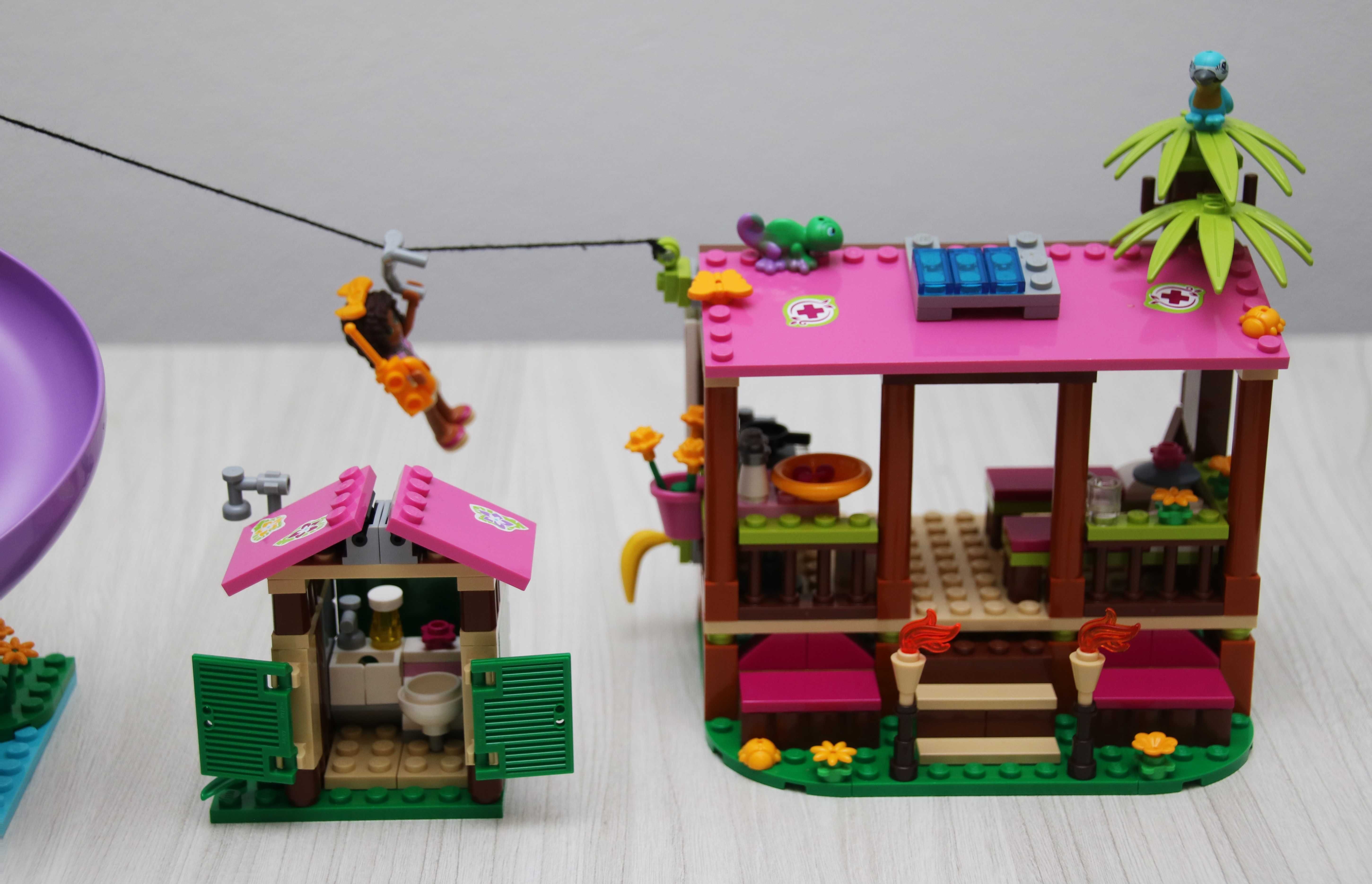 Duży zestaw Lego Friends 41038 Baza ratownicza