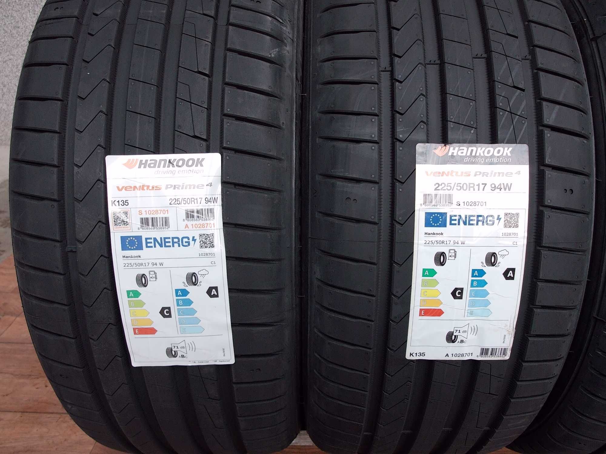Hankook Ventus Prime 4 225/50/17 94W nowe z 2023r