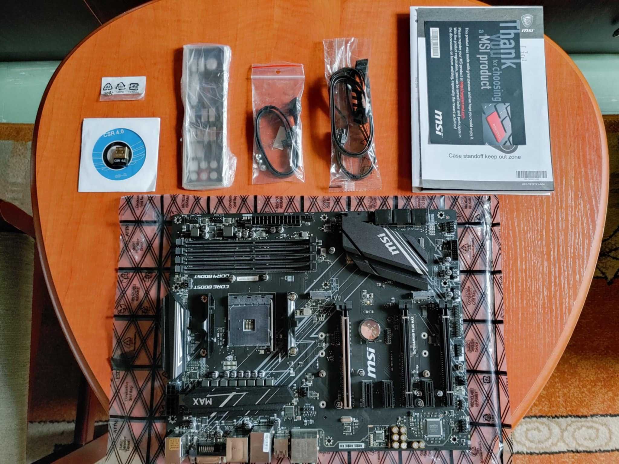 Płyta główna MSI X470 GAMING PRO MAX + Bluetooth + Gratis Wysyłka