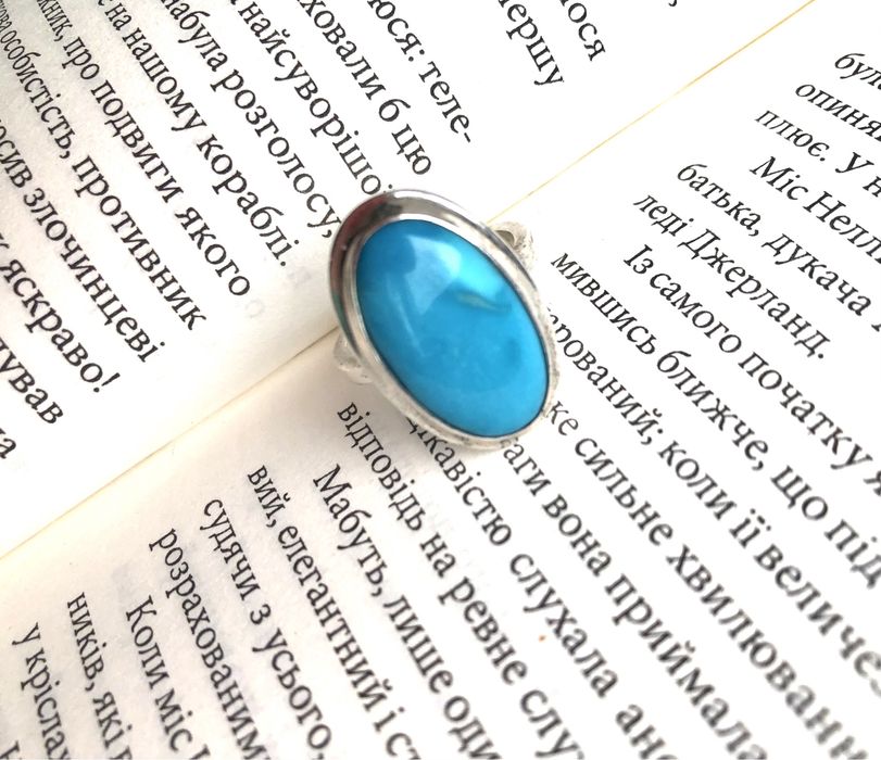 Бірюза/колечко/срібне колечко/срібна каблучка/