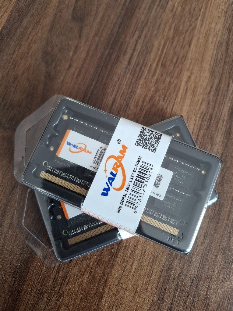 Нова оперативна пам'ять DDR3 та DDR3L 8gb 12800S 1600мгц