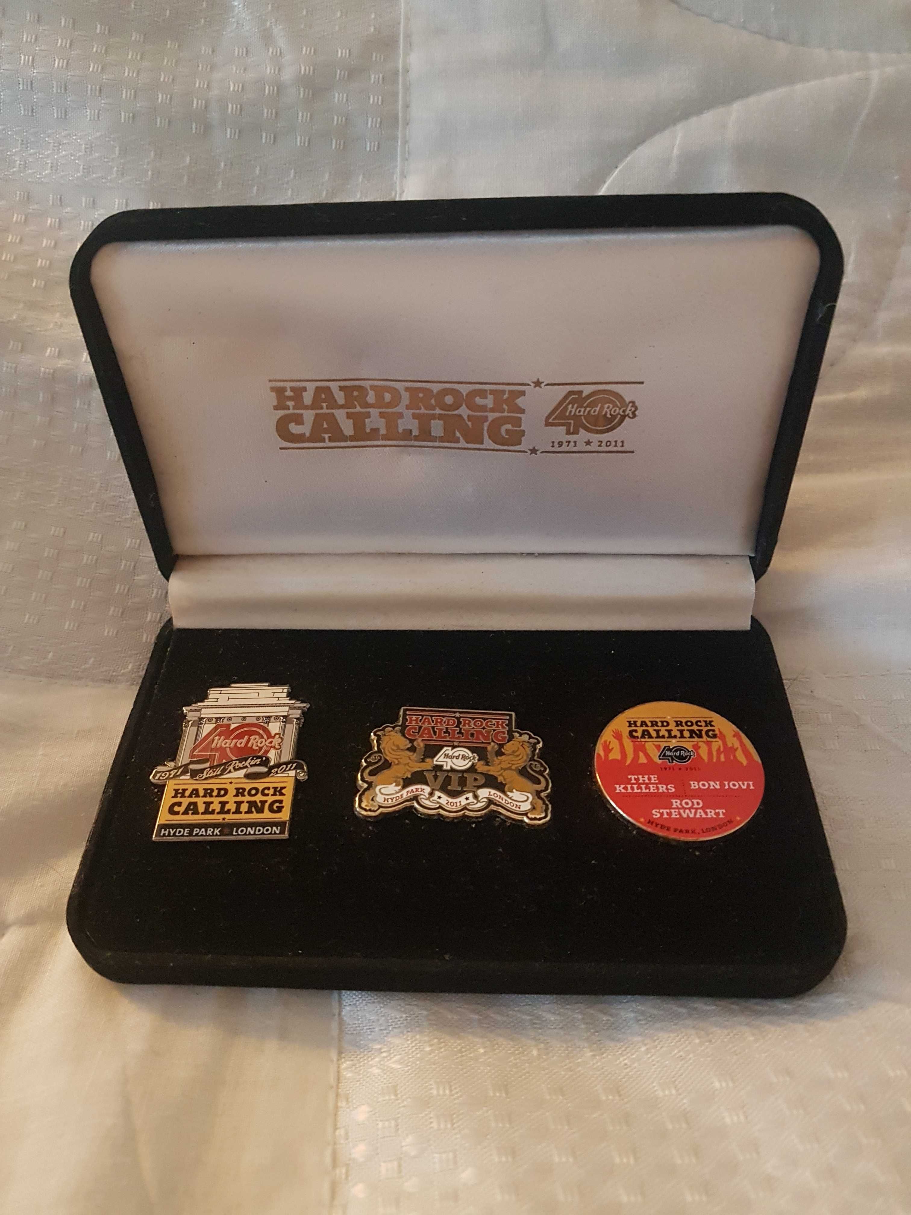 Pins Set Vip Hard Rock Calling 2011